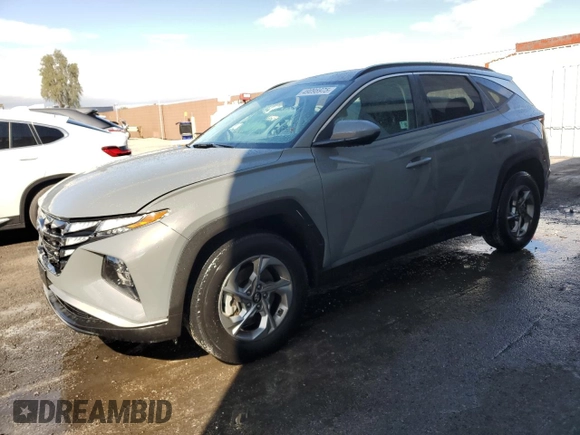 2024 Hyundai Tucson SEL with VIN 5NMJBCDE1RH385247, listed as a Copart auction lot 49098975 with 27,545 mi miles and Clean Title. Bid and sale history available at carsss.com. Image 1.