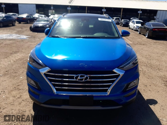 2019 Hyundai Tucson Ultimate z VIN KM8J3CAL7KU046342, wystawiony jako Copart lot #48224143 z przebiegiem 20 500 mil mil oraz . Historia ofert i sprzedaży dostępna na DreamBid. Obrazek 5.