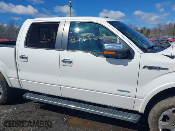 2012 Ford F-150 XL with VIN 1FTFW1ET3CFA64407, listed as a IAAI auction lot 41864557 with 75,633 mi miles. Bid and sale history available at carsss.com. Image 13.
