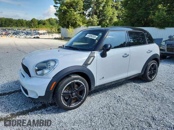 2012 MINI Countryman S with VIN WMWZC5C55CWL57837, listed as a Copart auction lot 63086355 with 81,985 mi miles and Clean title. Bid and sale history available at DreamBid. Image 1.