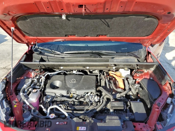 2023 Toyota RAV4 SE with VIN JTMAB3FV4PD114346, listed as a Copart auction lot 45728975 with 15,071 mi miles and Salvage title. Bid and sale history available at DreamBid. Image 12.