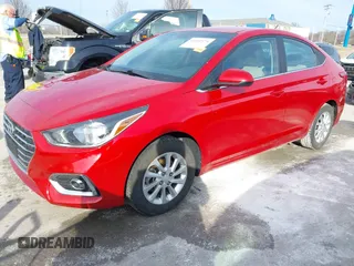 2022 Hyundai Accent SEL with VIN 3KPC24A67NE176446, listed as a IAAI auction lot 41492574 with 31,194 mi miles. Bid and sale history available at carsss.com. Image 17.