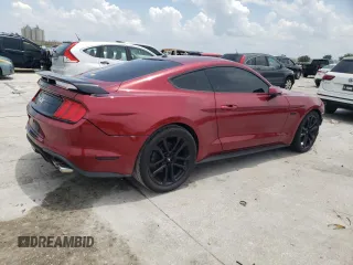2019 Ford Mustang GT z VIN 1FA6P8CF2K5177276, wystawiony jako Copart lot #56753085 z przebiegiem Nie podano mil oraz Szkoda całkowita • Salvage title. Historia ofert i sprzedaży dostępna na DreamBid. Obrazek 3.