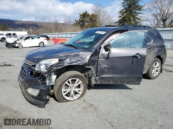 2016 Chevrolet Equinox LT with VIN 2GNFLFEK4G6320249, listed as a Copart auction lot 46622585 with 103,851 mi miles and Salvage Title. Bid and sale history available at carsss.com. Image 1.