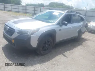 2023 Subaru Outback Wilderness with VIN 4S4BTGUD9P3141126, listed as a IAAI auction lot 42601641 with 31,773 mi miles and . Bid and sale history available at DreamBid. Image 2.