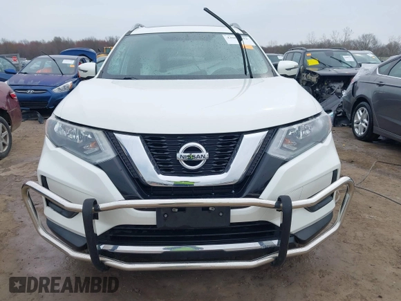 2017 Nissan Rogue SV with VIN 5N1AT2MV9HC794645, listed as a IAAI auction lot 42005802 with 66,707 mi miles. Bid and sale history available at carsss.com. Image 12.