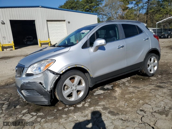 2015 Buick Encore with VIN KL4CJASB4FB212826, listed as a Copart auction lot 49778095 with 80,435 mi miles and Salvage Title. Bid and sale history available at carsss.com. Image 1.