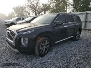 2021 Hyundai Palisade Limited with VIN KM8R54HE4MU236659, listed as a Copart auction lot 50573295 with 90,412 mi miles and Salvage Title. Bid and sale history available at carsss.com. Image 1.