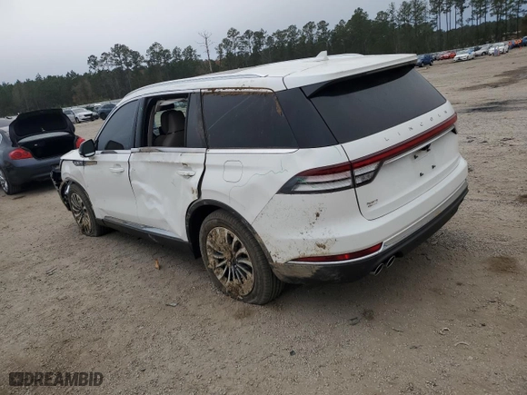 2023 Lincoln Aviator Reserve with VIN 5LM5J7WC9PGL32929, listed as a Copart auction lot 83378444 with NaN miles and Salvage Title. Bid and sale history available at carsss.com. Image 2.