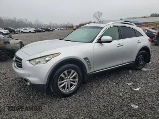 2013 Infiniti FX with VIN JN8CS1MU5DM141675, listed as a Copart auction lot 43657365 with 203,870 mi miles and Salvage Title. Bid and sale history available at carsss.com. Image 1.