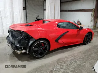 2021 Chevrolet Corvette 2LT z VIN 1G1YB3D40M5103884, wystawiony jako Copart lot #54308835 z przebiegiem 14 748 mil mil oraz Szkoda całkowita • Salvage title. Historia ofert i sprzedaży dostępna na DreamBid. Obrazek 3.