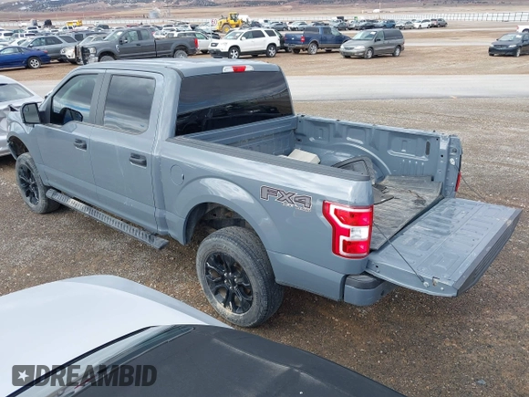 2019 Ford F-150 XL with VIN 1FTEW1EPXKKD78298, listed as a IAAI auction lot 41158508 with 76,676 mi miles and . Bid and sale history available at DreamBid. Image 3.