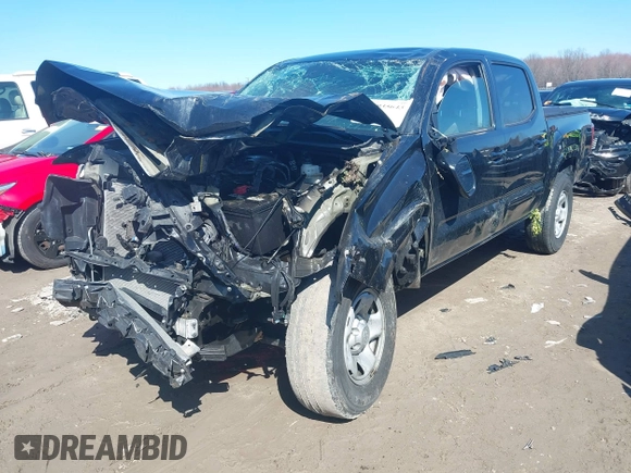 2023 Toyota Tacoma SR with VIN 3TMCZ5AN9PM555191, listed as a IAAI auction lot 41935645 with 31,580 mi miles and . Bid and sale history available at DreamBid. Image 19.