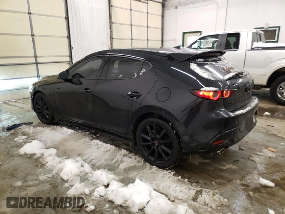 2020 Mazda Mazda3 Hatchback Premium Package with VIN JM1BPBNM8L1163683, listed as a Copart auction lot 73357992 with 43,688 mi miles. Bid and sale history available at carsss.com. Image 2.