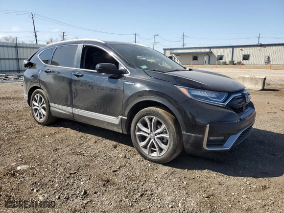 2022 Honda CR-V Hybrid Touring with VIN 5J6RT6H94NL022541, listed as a Copart auction lot 48984035 with 47,129 mi miles and Salvage Title. Bid and sale history available at carsss.com. Image 4.