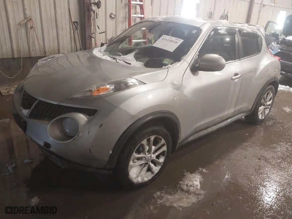 2012 Nissan Juke SV with VIN JN8AF5MV3CT113888, listed as a IAAI auction lot 41614010 with 142,134 mi miles. Bid and sale history available at carsss.com. Image 2.