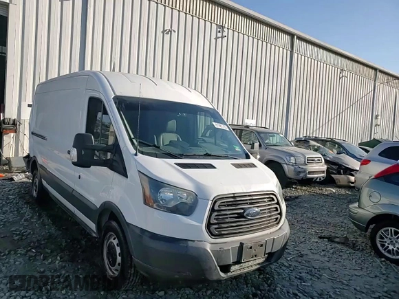 2015 Ford Transit Cargo with VIN 1FTNR2CG1FKA07097, listed as a Copart auction lot 61985765 with 74,100 mi miles and Salvage title. Bid and sale history available at DreamBid. Image 14.
