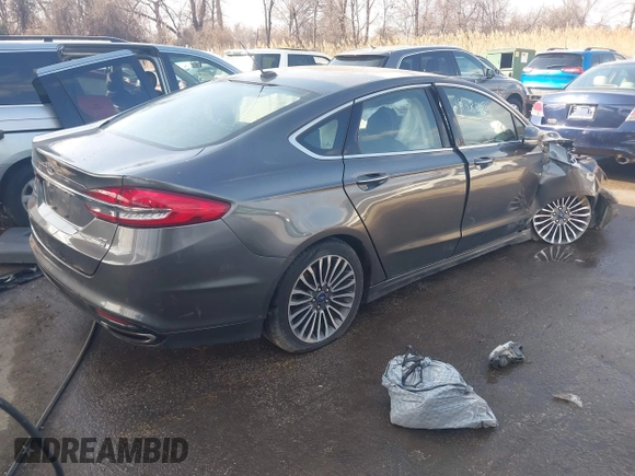2017 Ford Fusion SE with VIN 3FA6P0T94HR218573, listed as a IAAI auction lot 41480139 with 113,344 mi miles and . Bid and sale history available at DreamBid. Image 4.