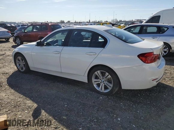 2017 BMW 3 Series 330i with VIN WBA8B9C51HK884830, listed as a Copart auction lot 46190095 with 139,786 mi miles and Clean Title. Bid and sale history available at carsss.com. Image 2.