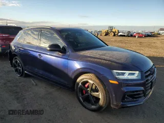 2019 Audi SQ5 Prestige with VIN WA1C4AFY4K2078741, listed as a Copart auction lot 79293214 with 39,020 mi miles and Salvage Title. Bid and sale history available at DreamBid. Image 4.