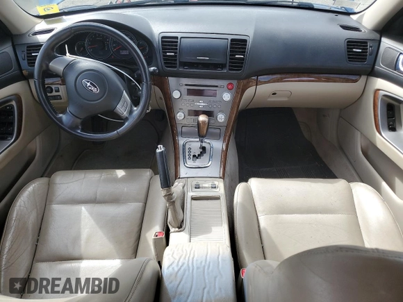 2008 Subaru Legacy Limited with VIN 4S3BL626787217231, listed as a Copart auction lot 50926715 with 204,828 mi miles and Salvage title. Bid and sale history available at DreamBid. Image 8.