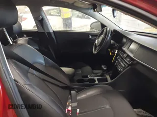 2018 Kia Optima LX with VIN 5XXGT4L34JG225444, listed as a IAAI auction lot 41375282 with 39,265 mi miles. Bid and sale history available at carsss.com. Image 5.