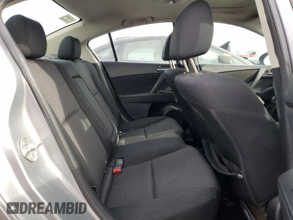2012 Mazda 3 i Touring with VIN JM1BL1V71C1606904, listed as a Copart auction lot 46303485 with 261,992 mi miles and Salvage Title. Bid and sale history available at DreamBid. Image 10.