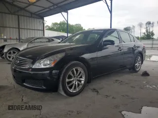 2008 Infiniti G35 Journey with VIN JNKBV61E08M224959, listed as a Copart auction lot 53390875 with Not Provided miles and Salvage Title. Bid and sale history available at DreamBid. Image 1.
