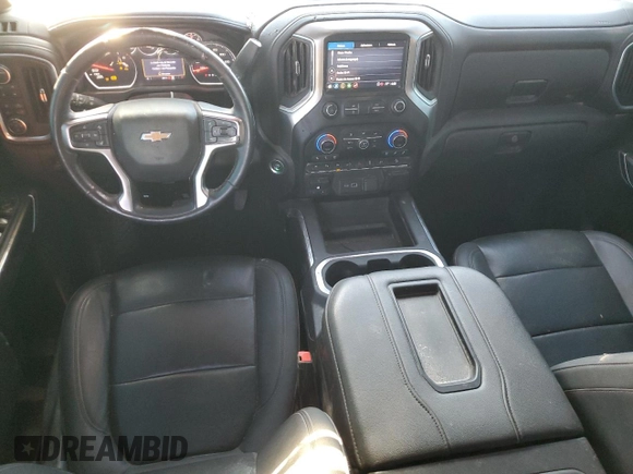 2021 Chevrolet Silverado 1500 LTZ with VIN 3GCUYGED7MG483275, listed as a Copart auction lot 46589195 with 40,741 mi miles and Clean Title. Bid and sale history available at DreamBid. Image 8.