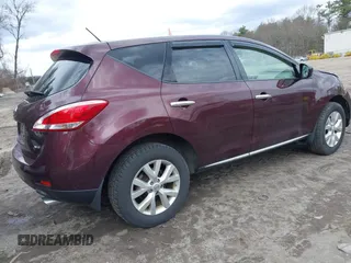 2014 Nissan Murano SL with VIN JN8AZ1MW2EW526329, listed as a IAAI auction lot 41897992 with 155,583 mi miles. Bid and sale history available at carsss.com. Image 4.