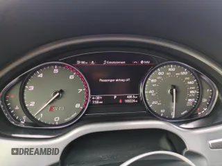 2015 Audi S8 with VIN WAUK2AFDXFN017156, listed as a Copart auction lot 50602605 with 100,224 mi miles and Salvage Title. Bid and sale history available at carsss.com. Image 9.