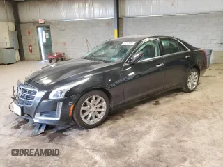 2014 Cadillac CTS Sedan RWD with VIN 1G6AP5SX2E0125048, listed as a Copart auction lot 53248865 with 58,640 mi miles and Salvage Title. Bid and sale history available at carsss.com. Image 1.