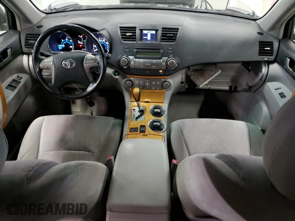 2010 Toyota Highlander Hybrid with VIN JTEBW3EH0A2045089, listed as a Copart auction lot 87720575 with 155,505 mi miles and Salvage Title. Bid and sale history available at carsss.com. Image 8.