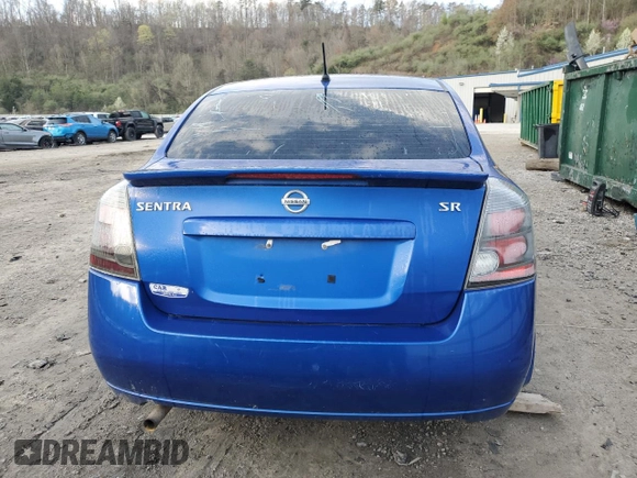 2010 Nissan Sentra S with VIN 3N1AB6APXAL668473, listed as a Copart auction lot 51509905 with Not Provided miles and Salvage Title. Bid and sale history available at carsss.com. Image 6.