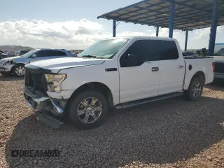 2016 Ford F-150 XL with VIN 1FTEW1CP1GKF32911, listed as a Copart auction lot 51711255 with 152,941 mi miles and Salvage Title. Bid and sale history available at carsss.com. Image 1.