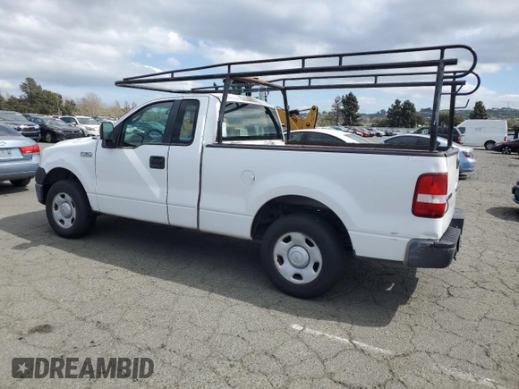 2008 Ford F-150 XL with VIN 1FTRF12218KE97098, listed as a Copart auction lot 50596535 with 243,547 mi miles and Clean Title. Bid and sale history available at carsss.com. Image 2.