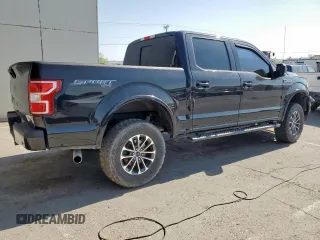 2019 Ford F-150 XL with VIN 1FTEW1EP2KFC25018, listed as a Copart auction lot 63105465 with 60,331 mi miles and Salvage title. Bid and sale history available at DreamBid. Image 3.