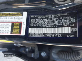 2017 Toyota Camry Hybrid LE with VIN 4T1BD1FK5HU201016, listed as a IAAI auction lot 40713252 with 170,818 mi miles. Bid and sale history available at carsss.com. Image 9.