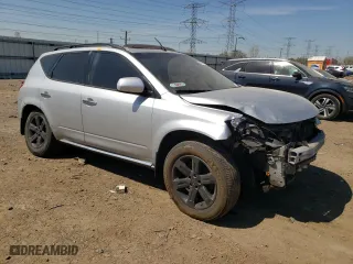 2006 Nissan Murano SL with VIN JN8AZ08W36W528435, listed as a Copart auction lot 51998144 with 159,395 mi miles and Salvage Title. Bid and sale history available at carsss.com. Image 4.