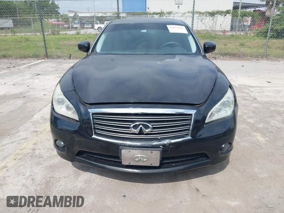 2011 Infiniti M37 with VIN JN1BY1AR7BM370266, listed as a IAAI auction lot 42074141 with 114,470 mi miles. Bid and sale history available at carsss.com. Image 6.