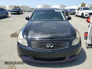 2007 Infiniti G35 Sedan Journey with VIN JNKBV61E47M718627, listed as a Copart auction lot 53912615 with 199,189 mi miles and Salvage Title. Bid and sale history available at carsss.com. Image 5.