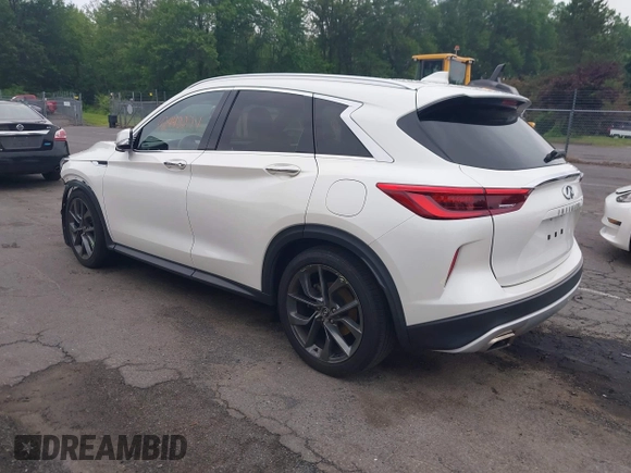 2019 Infiniti QX50 Luxe z VIN 3PCAJ5M33KF104361, wystawiony jako IAAI lot #42442271 z przebiegiem 47 217 mil mil oraz . Historia ofert i sprzedaży dostępna na DreamBid. Obrazek 3.