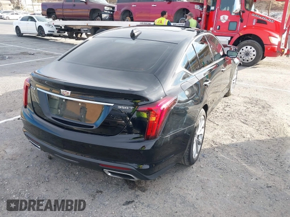 2022 Cadillac CT5 Premium Luxury z VIN 1G6DN5RK8N0118974, wystawiony jako IAAI lot #41265623 z przebiegiem 40 568 mil mil oraz . Historia ofert i sprzedaży dostępna na DreamBid. Obrazek 4.