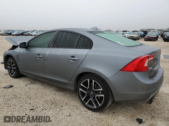 2018 Volvo S60 Dynamic with VIN YV126MFL7J2457355, listed as a Copart auction lot 72155102 with 92,379 mi miles. Bid and sale history available at carsss.com. Image 2.