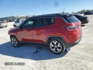 2019 Jeep Compass Limited with VIN 3C4NJCCB8KT809401, listed as a Copart auction lot 48238175 with 82,407 mi miles and Salvage title. Bid and sale history available at DreamBid. Image 2.