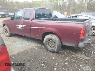 1998 Ford F-150 with VIN 1FTZX1727WNB55284, listed as a Copart auction lot 51781465 with 258,600 mi miles and Salvage title. Bid and sale history available at DreamBid. Image 2.