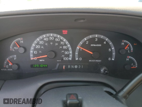 2003 Ford F-150 XLT with VIN 1FTRW08673KA38056, listed as a Copart auction lot 42772435 with 129,104 mi miles and Salvage Title. Bid and sale history available at carsss.com. Image 9.