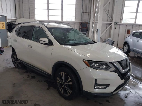 2017 Nissan Rogue SV with VIN 5N1AT2MV5HC849737, listed as a IAAI auction lot 41558940 with 134,272 mi miles. Bid and sale history available at carsss.com. Image 1.