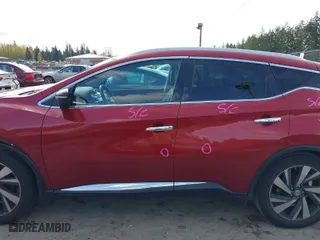 2015 Nissan Murano SV with VIN 5N1AZ2MH1FN254216, listed as a IAAI auction lot 41989152 with 142,378 mi miles. Bid and sale history available at carsss.com. Image 15.