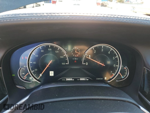 2017 BMW 7 Series ALPINA B7 xDrive with VIN WBA7F2C55HG422071, listed as a Copart auction lot 79205134 with 39,856 mi miles and Salvage title. Bid and sale history available at DreamBid. Image 9.